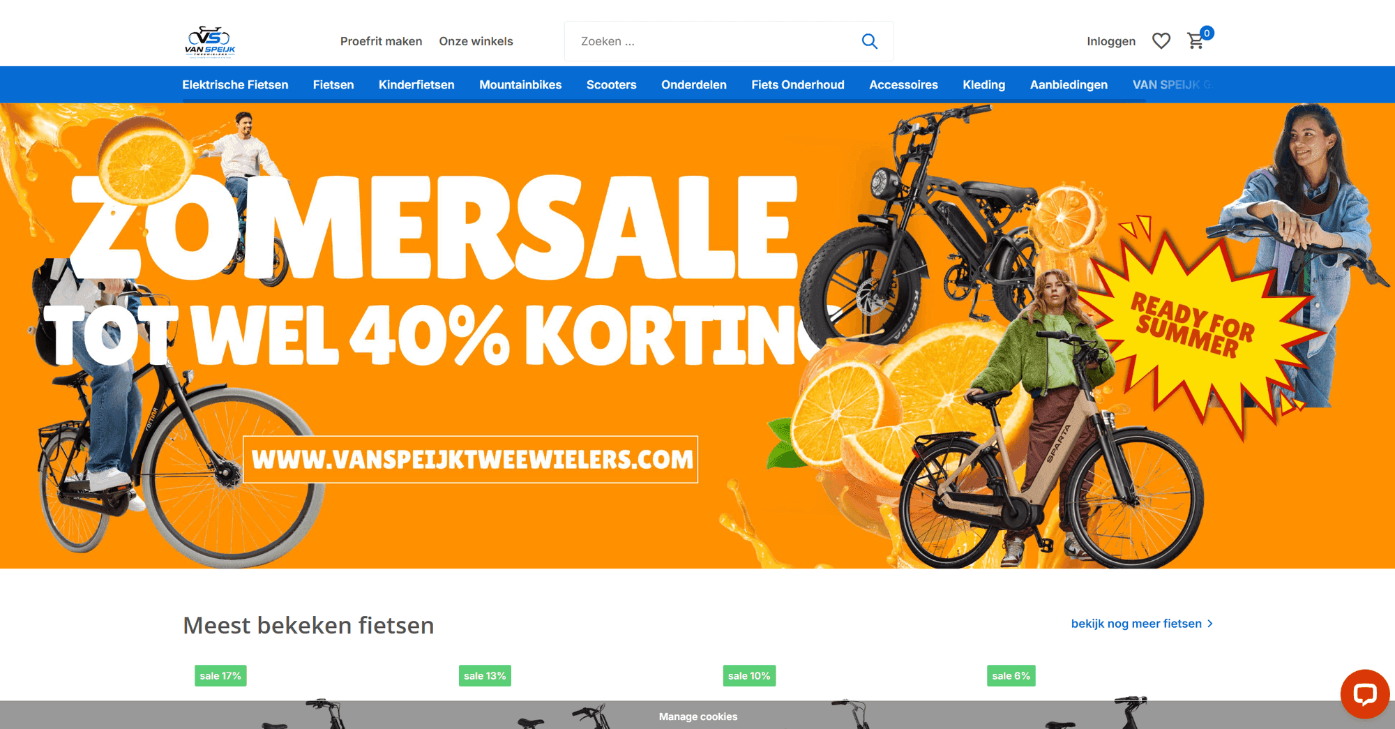 Van Speijk Tweewielers — projectbeeld